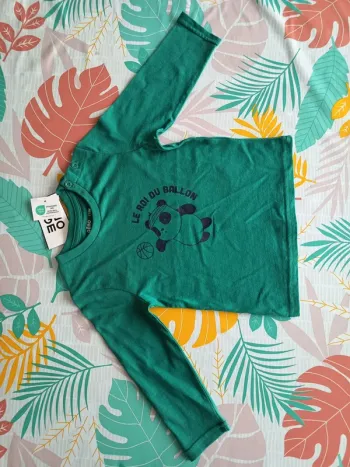 Tee-shirt manches longues 18 mois neuf