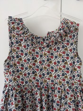 Robe fille fleurie 6 ans