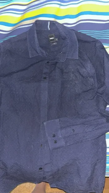Chemise Brice bleue marine