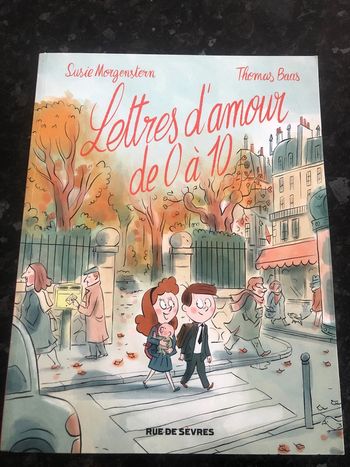 Livre lettres d’amour de 0 à 10
