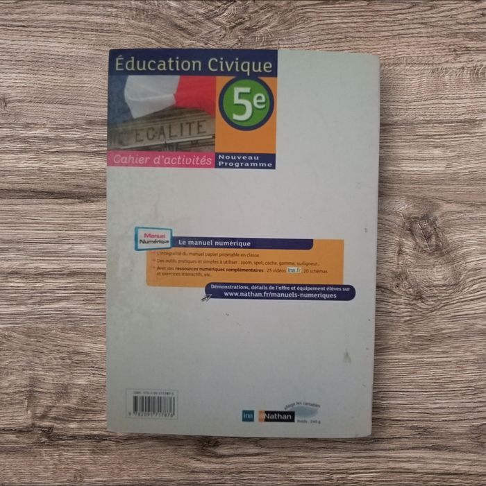Éducation civique ( 5 e) - photo numéro 2