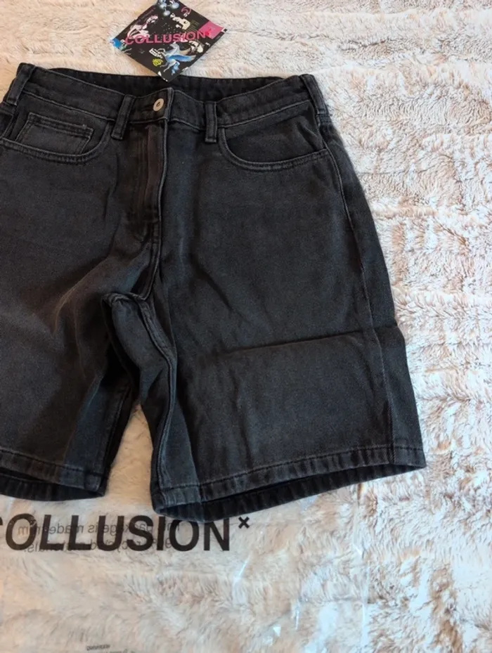 Short noir collusion neuf taille 40 - photo numéro 3