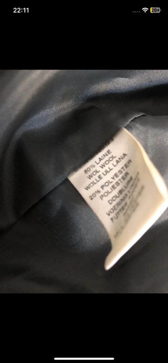 Manteau de laine / duffle-coat. Taille L - photo numéro 7