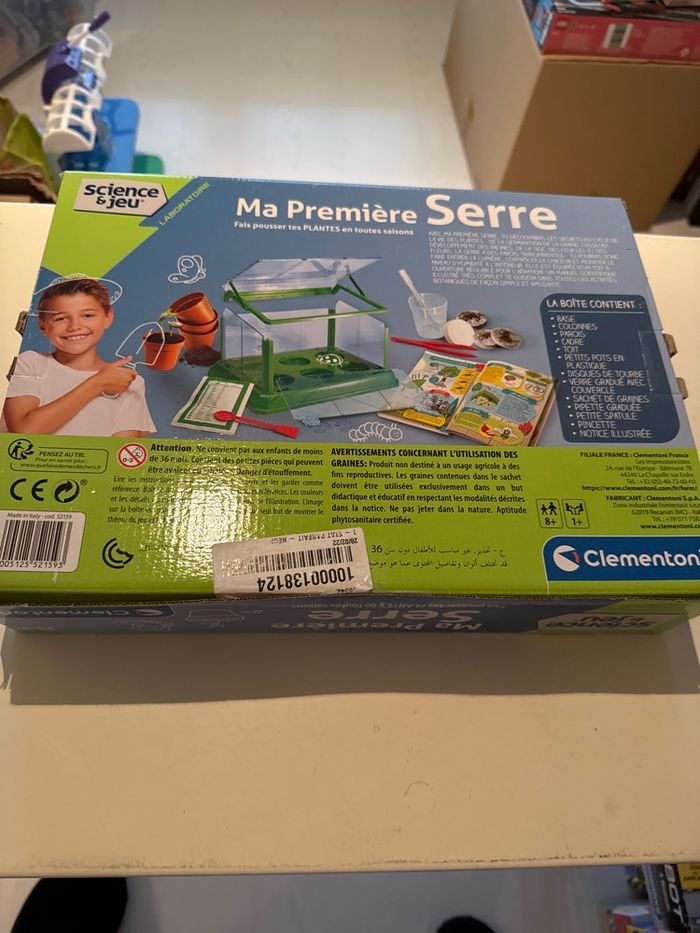 Clementoni ma première serre faite, pousser des plantes - photo numéro 2