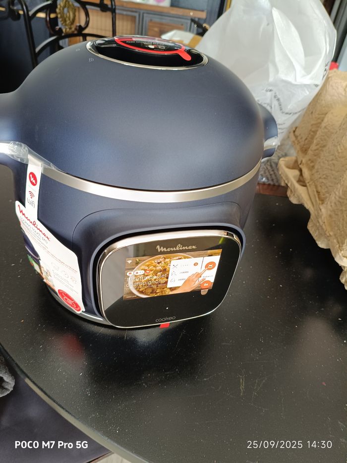 Cookeo touch pro conecter avec balance intégrée Moulinex neuf sous garantie encore 14 mois - photo numéro 6