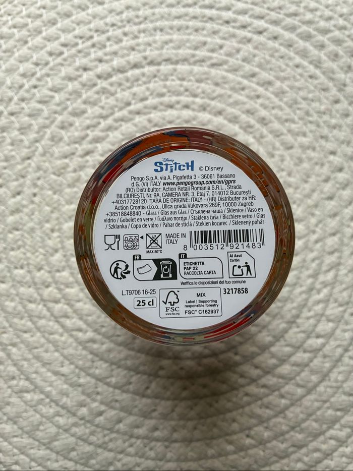 Verre Stitch Noël - photo numéro 5