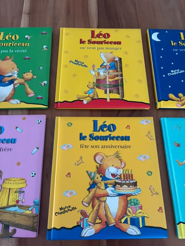 Lot livres Léo le Souriceau - photo numéro 3