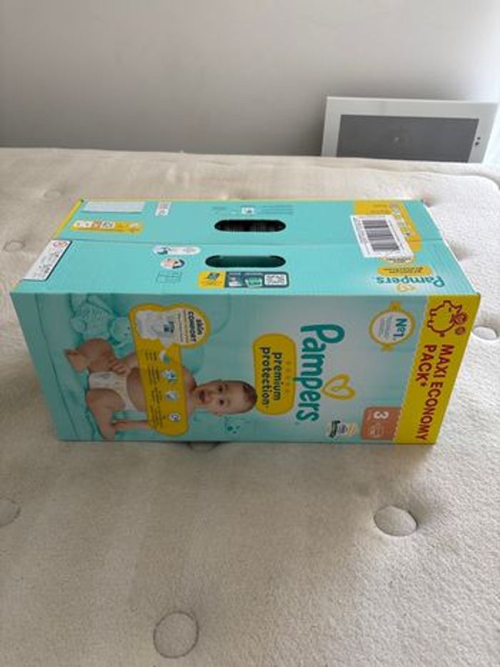 112 couches Pampers Premium taille 3 - photo numéro 3