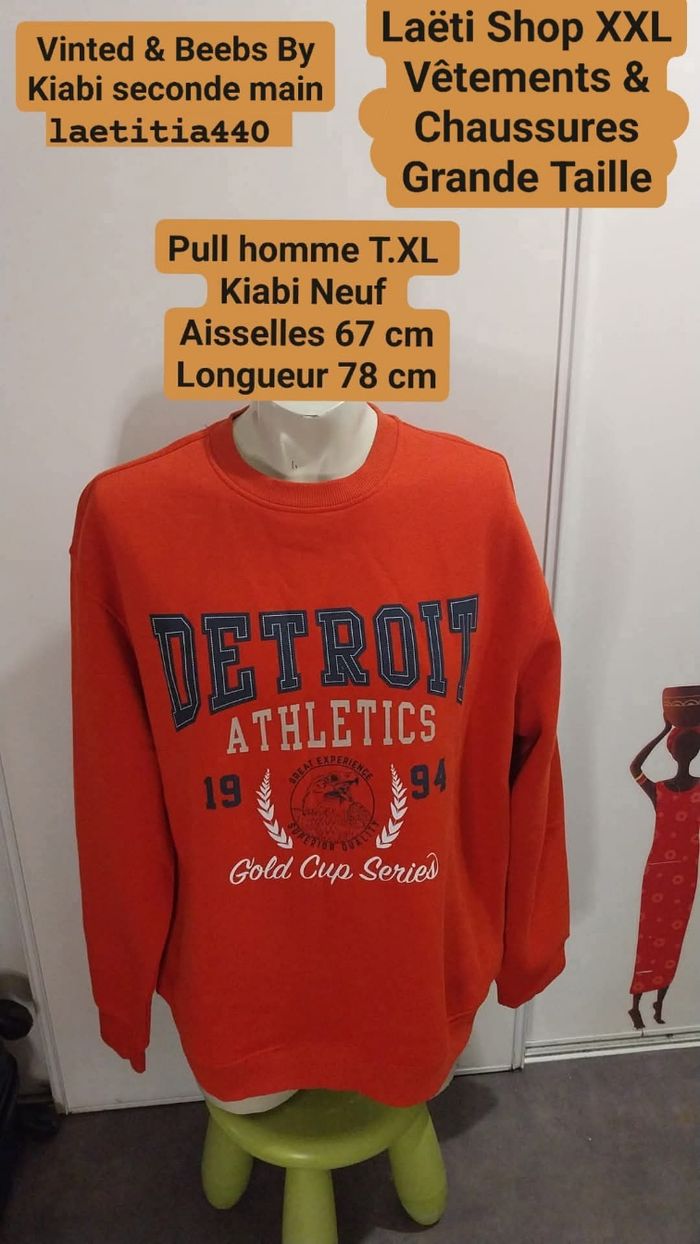 Pull homme T.XL Kiabi