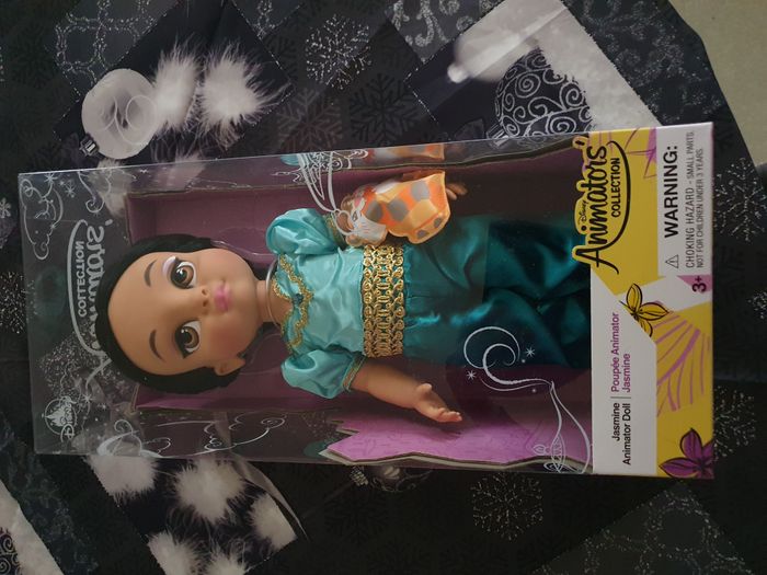 Poupée Disney Animators collection Jasmine neuve 38 cm - photo numéro 6