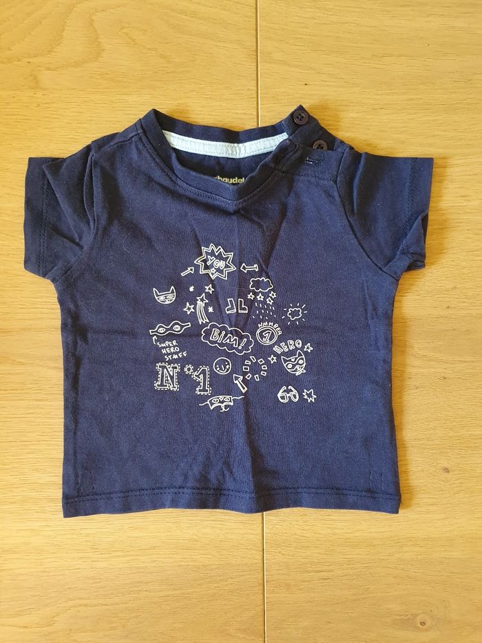 T-shirt manches courtes 3 mois