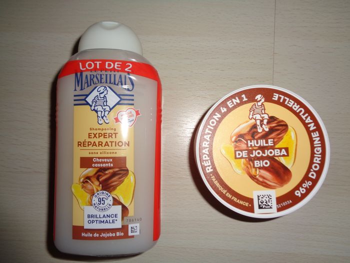 shampooing + masque le petit marseillais