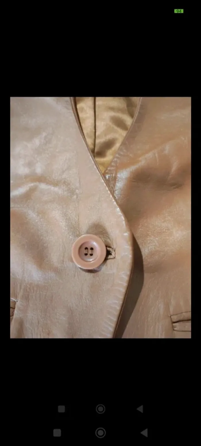 Veste en cuir CB taille M - photo numéro 6