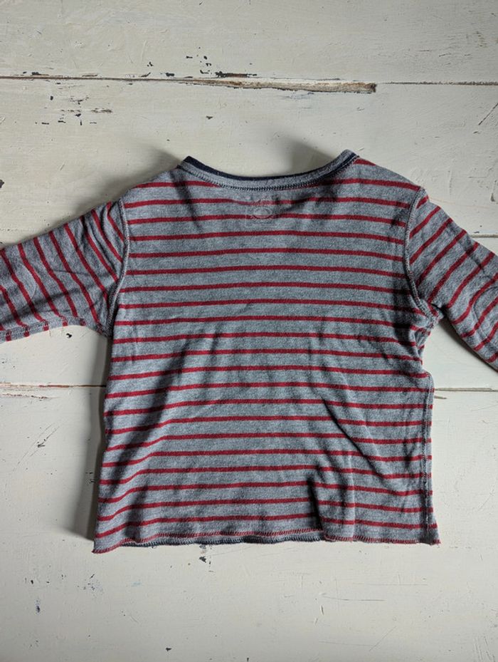 Tee-shirt réversible à manches longues Petit Bateau - photo numéro 5