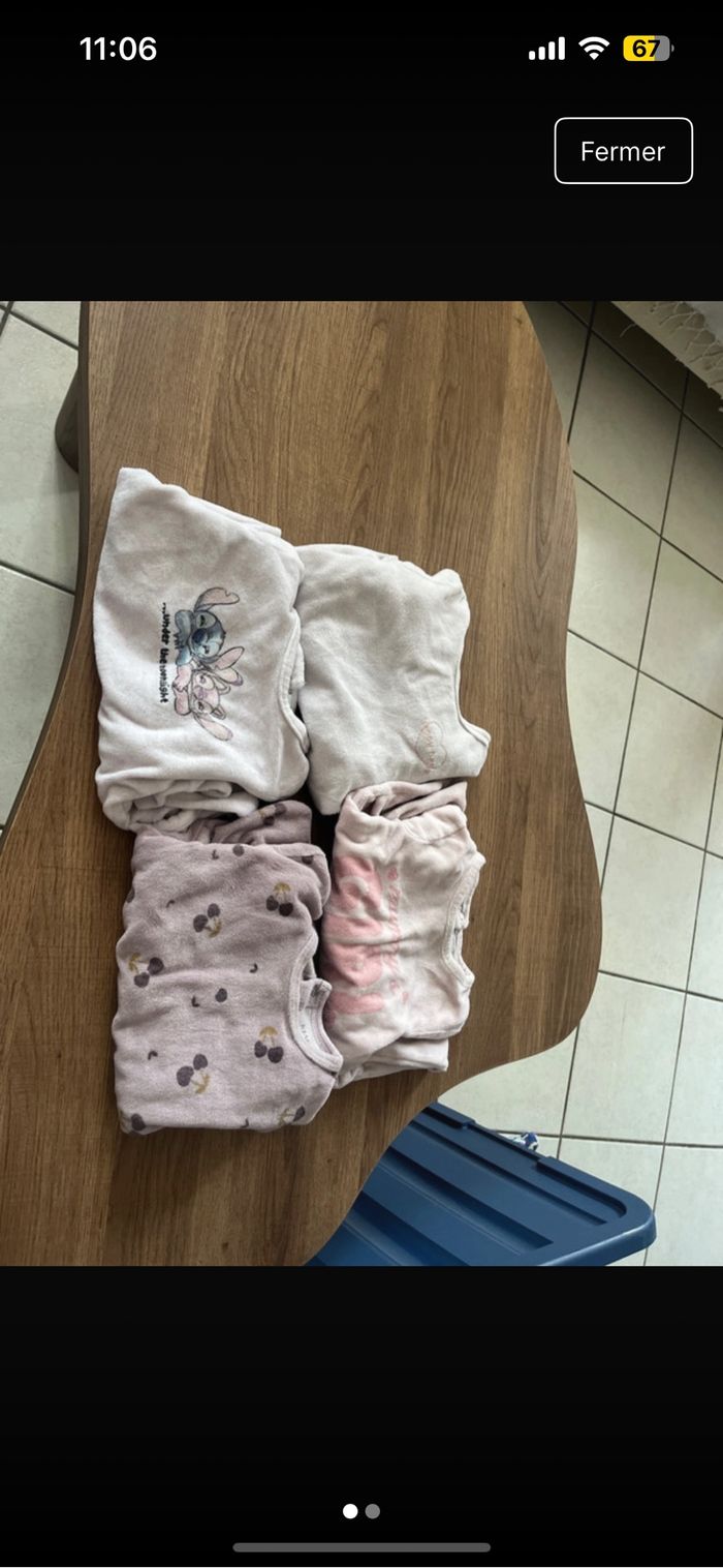 Lots de pyjamas