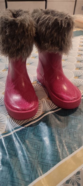 Bottes caoutchouc catimini taille 25