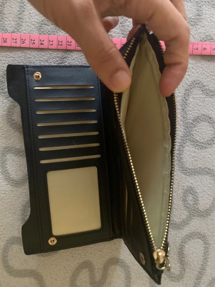 Pochette extra plate porte monnaie / portefeuille - photo numéro 4