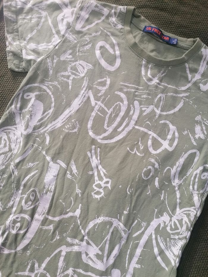 T-shirt manches courtes 💚 garçon 10 ans - photo numéro 4