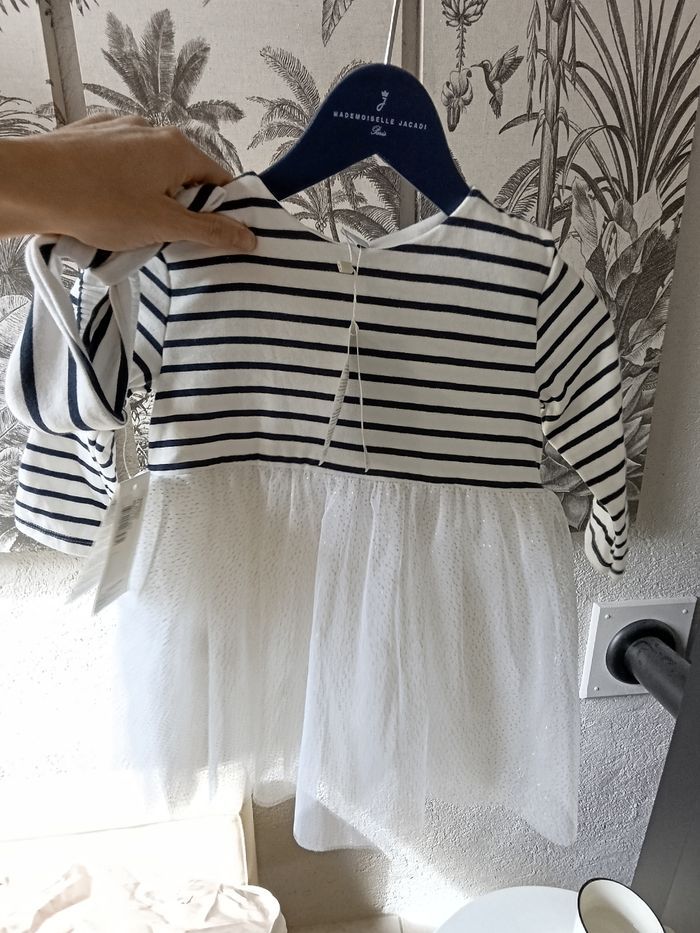 Robe paillette petit bateau et bandeau neufs  avec etiquette - photo numéro 5
