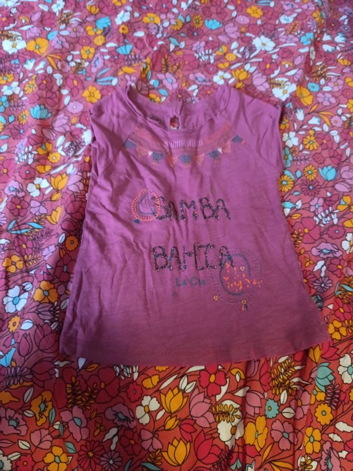 T-shirt rose taille 3 ans