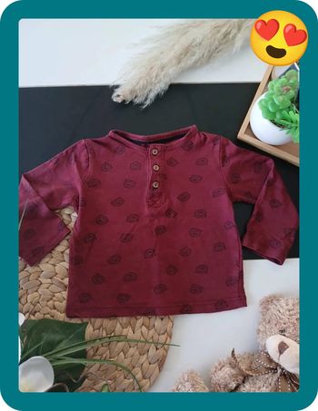 Haut à motifs Taille 12 Mois🌿🦁