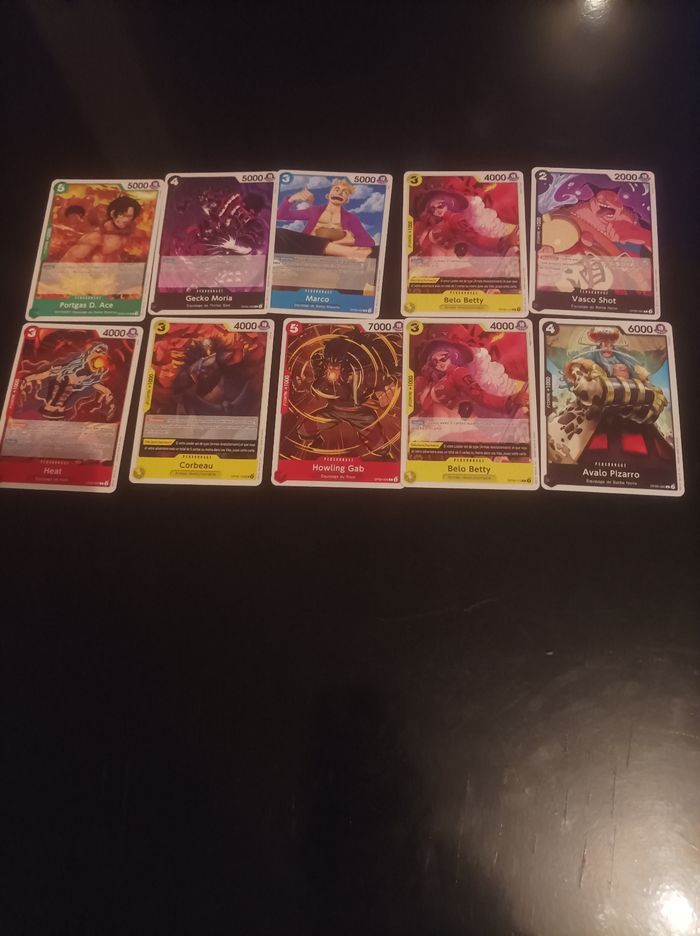 Lot de 59 cartes One Piece FR🇨🇵 OP09 les  nouveaux empereurs - photo numéro 6