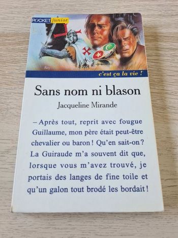 Livre Sans nom ni blason