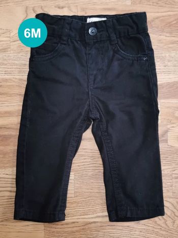 Pantalon noir Kimbaloo 6 mois