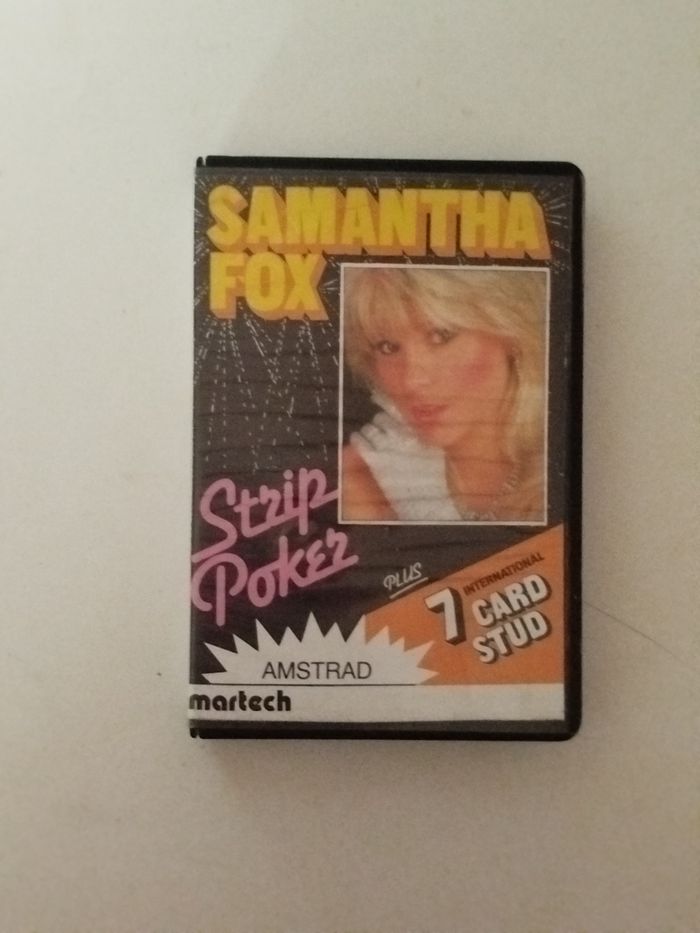 Jeu Amstrad - Samantha Fox - photo numéro 2