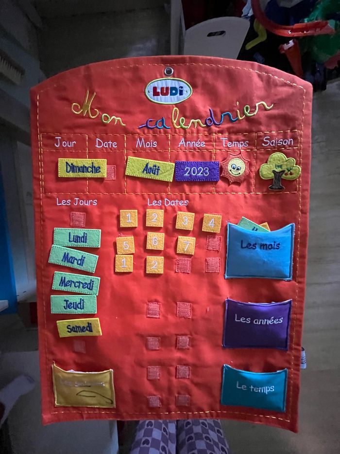 Calendrier + planning hebdomadaire - photo numéro 2