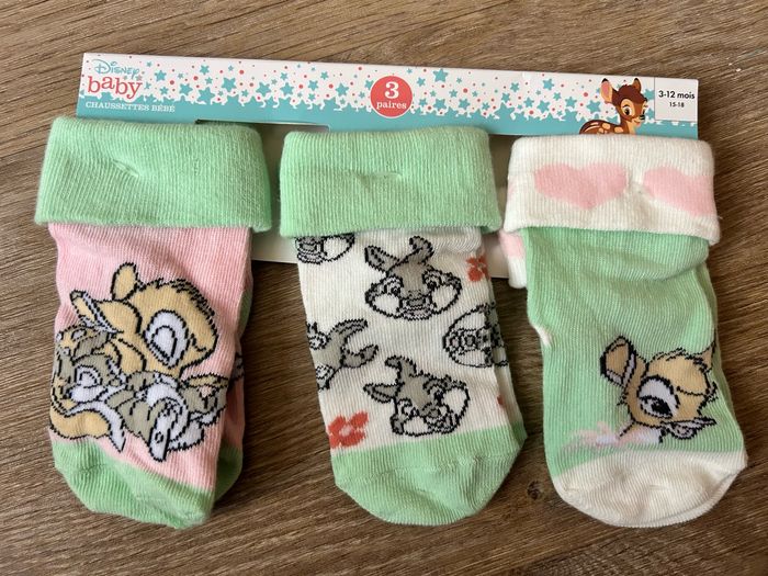 Lot de chaussettes Bambi