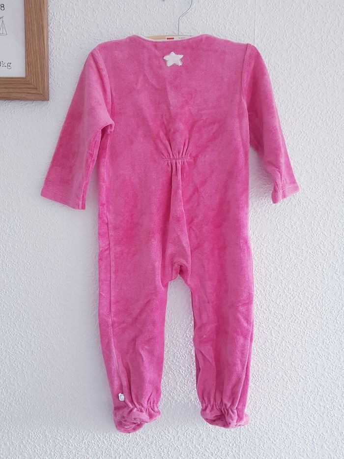 Noukie's - Grenouillère / pyjama une pièce / dors bien en velours - photo numéro 3