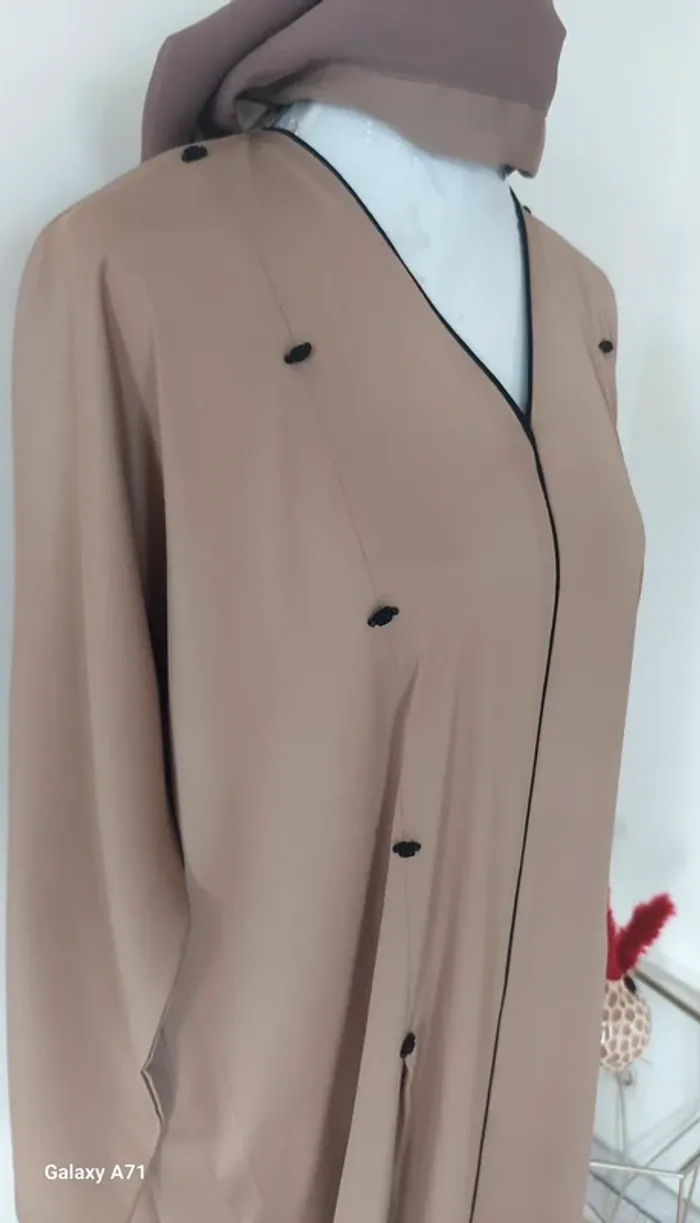 Robe dubai brune chic neuve - photo numéro 11