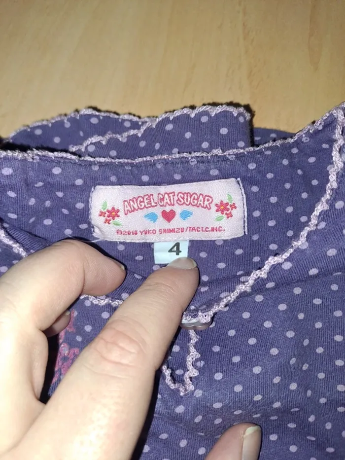 T-shirt 4 ans fille - photo numéro 4