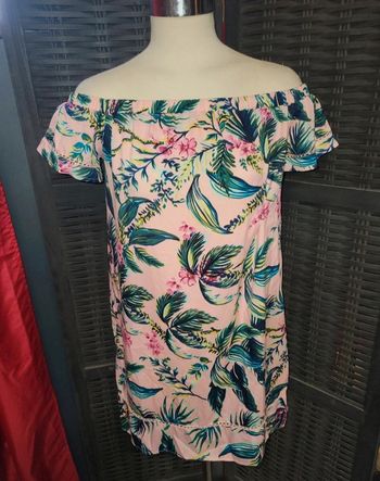 Robe d'été épaules dénudées