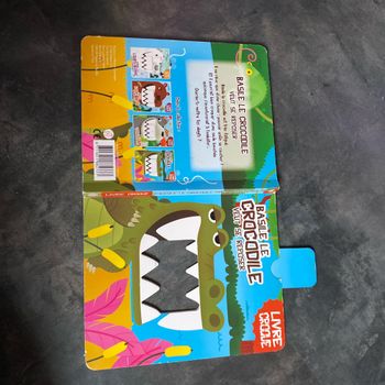 Livre croque Basile le crocodile veut se reposer dès 2 ans