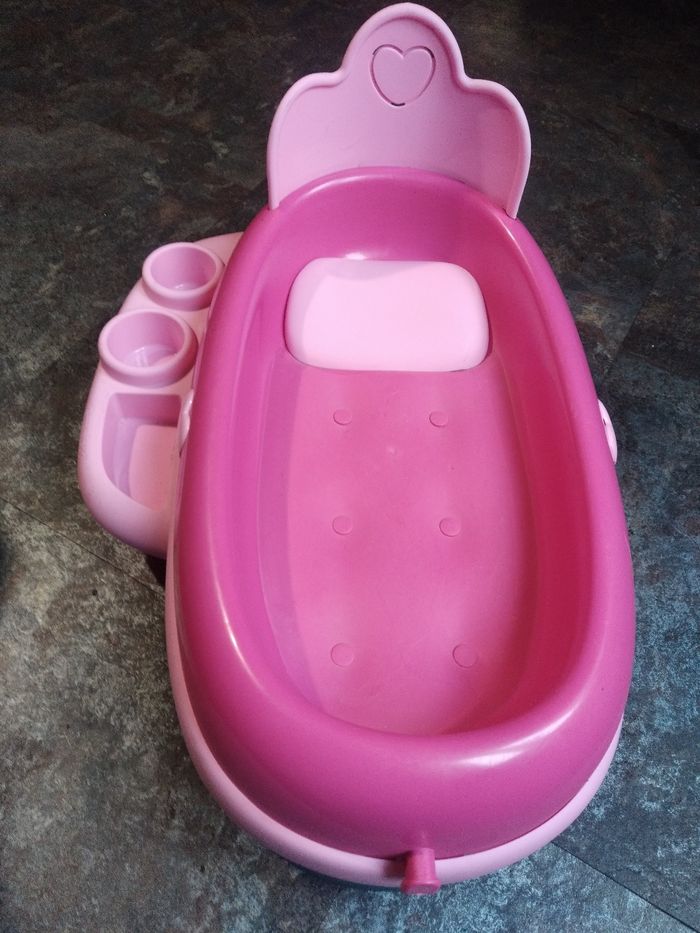 Lit  berceau rose pour poupée Smoby - photo numéro 3