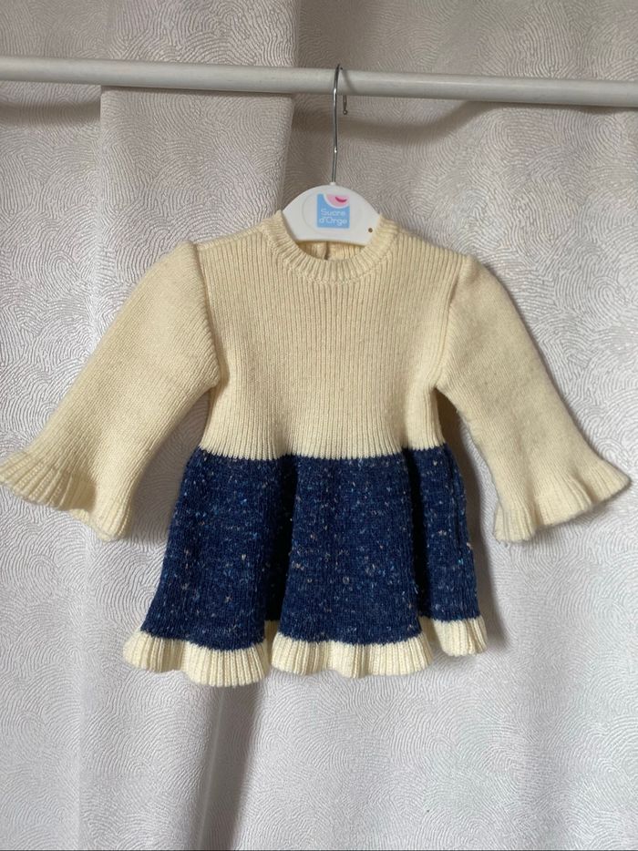 Robe d'hiver vintage 3 mois Ozona