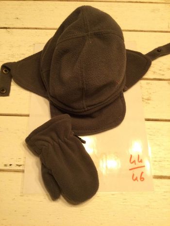 Ensemble bonnet+gants