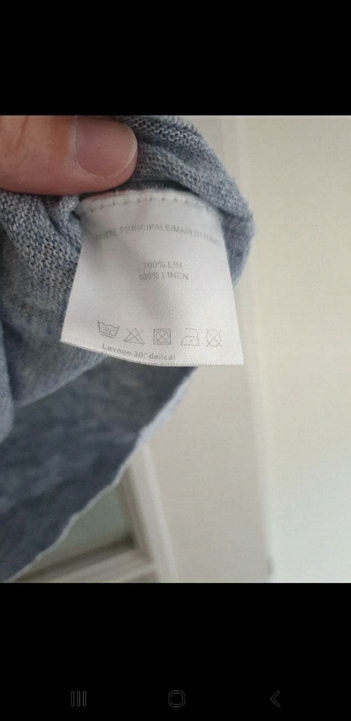 Tee-shirt femme lin - photo numéro 3