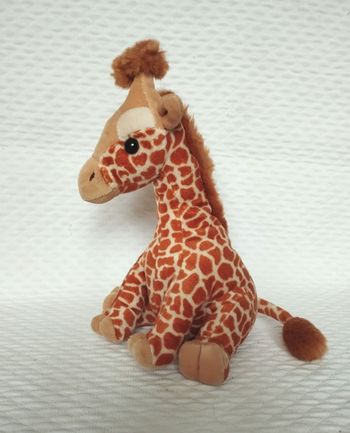 rare peluche doudou girafe du dessin animé Kirikou 2005 marque Gipsy