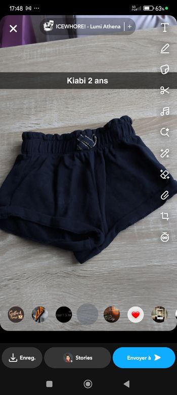 Short 2 ans