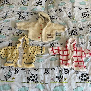 Lot de vestes 6 mois