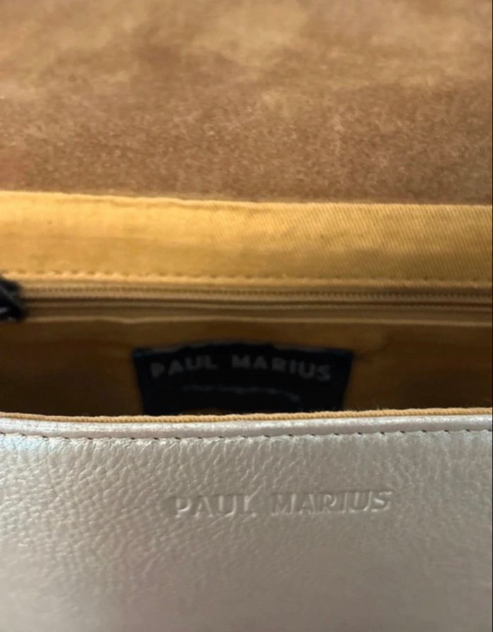 Sac en cuir doré l'Idole Paul Marius - photo numéro 6