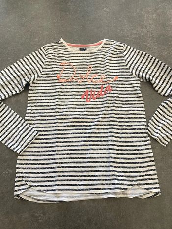 tee shirt manches longues kiabi fille 12 ans