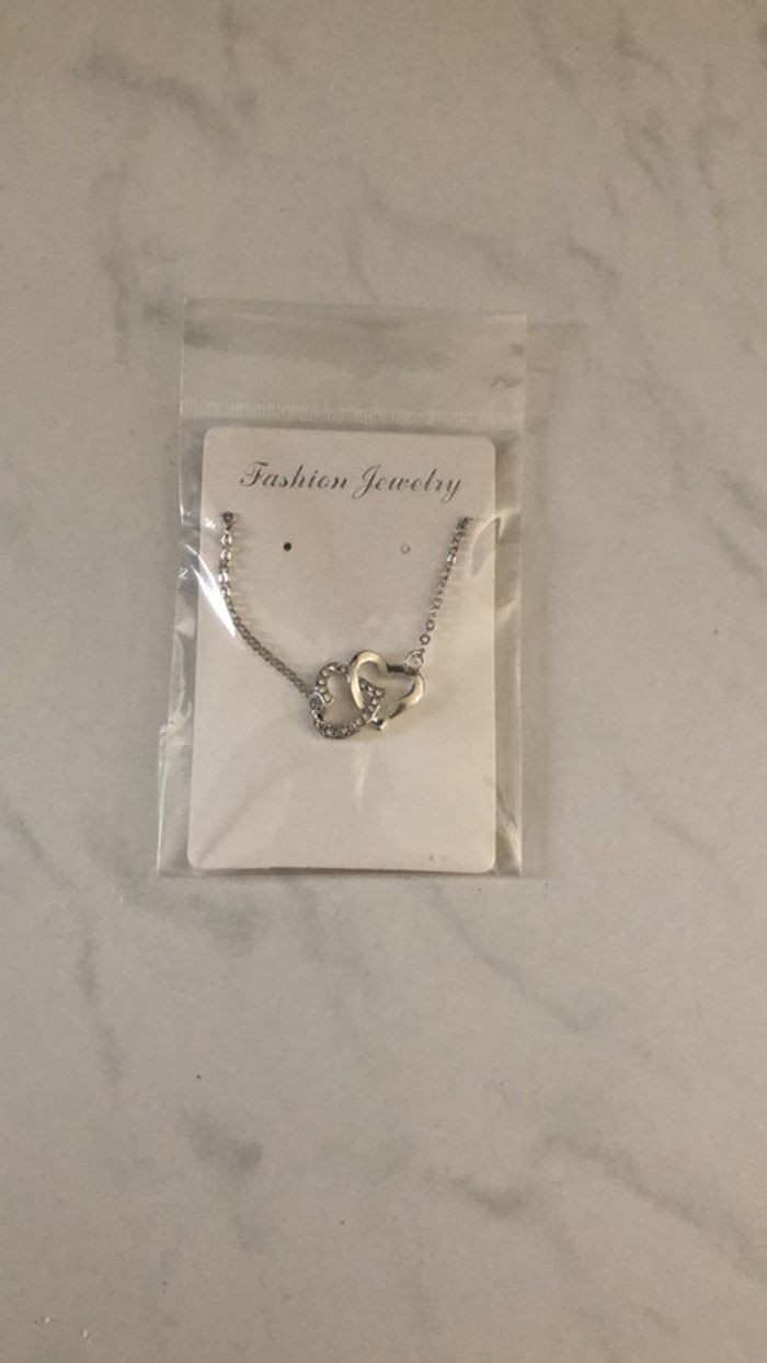 Bracelet coeur entrelacé - photo numéro 2