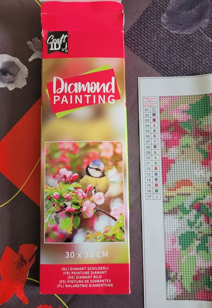 Diamond  painting mésange - photo numéro 6