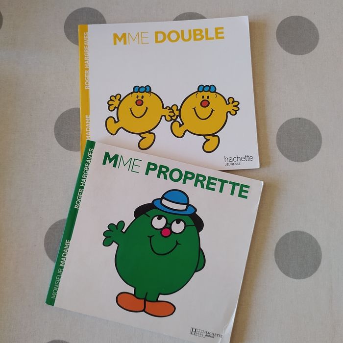 Lot de 2 Monsieur Madame