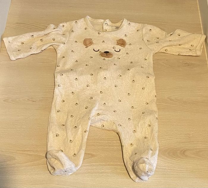 Pyjama velours 3 mois