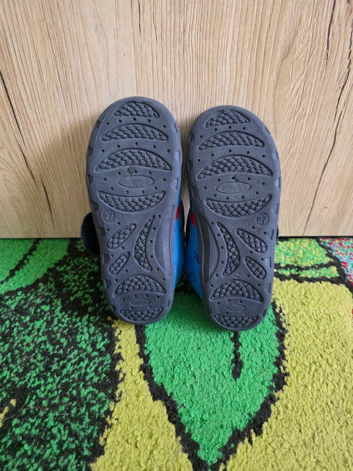 CHAUSSONS GARÇON PAW PATROL NICKELEDEON BLEU/ROUGE TAILLE 27 - photo numéro 8